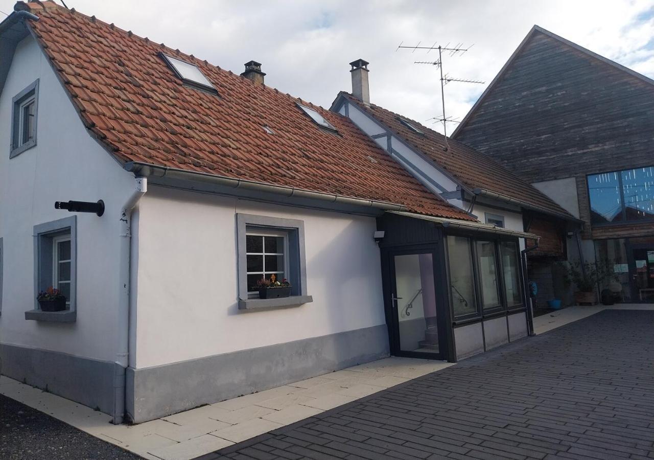 Charmant Cottage De Village Wittisheim Exterior foto
